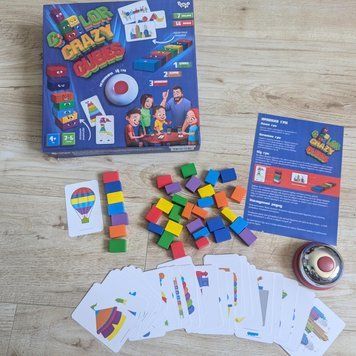 Настільна гра &ldquo;Color Crazy Cubes&rdquo;  762 фото